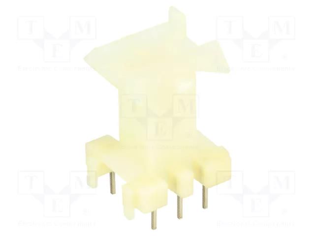 Coil former: with pins; plastic; No.of term: 6; Poles number: 1 WEISSER WE-3357V