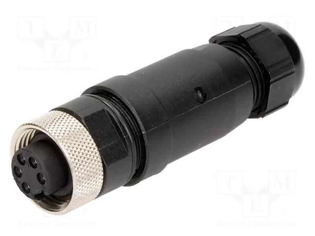 Connector: 7/8"; plug; Mini-Change; female; PIN: 5; straight; 600V MOLEX MX-130017-0023