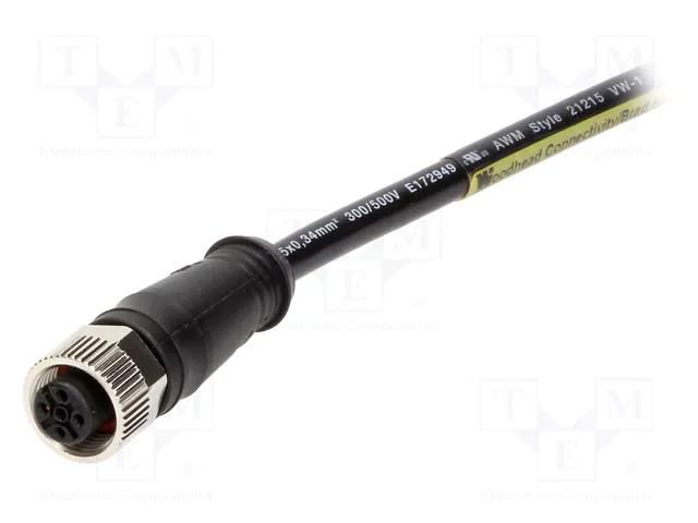 Connector: M12; plug; female; Micro-Change; PIN: 5; straight; 4A; 60V MOLEX MX-120065-9520