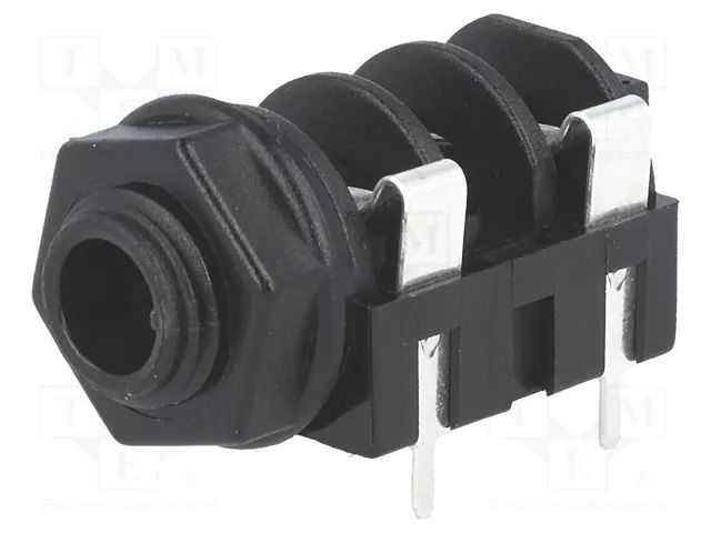 Connector: Jack 6,3mm; socket; female; mono; ways: 2; angled 90° NEUTRIK NTR-NMJ4HFD2