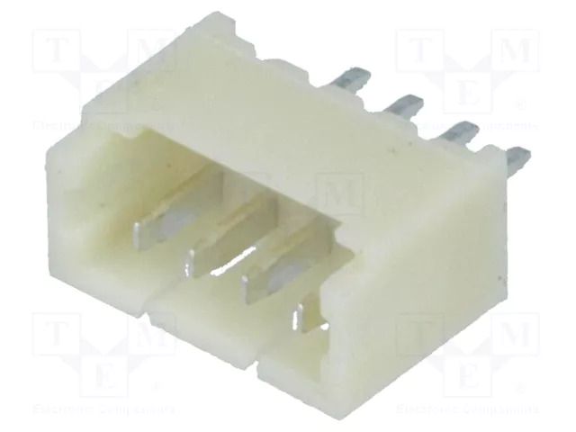 Connector: wire-board; socket; male; PIN: 4; 1A; Urated: 125V; THT JOINT TECH NX1250-04SMS