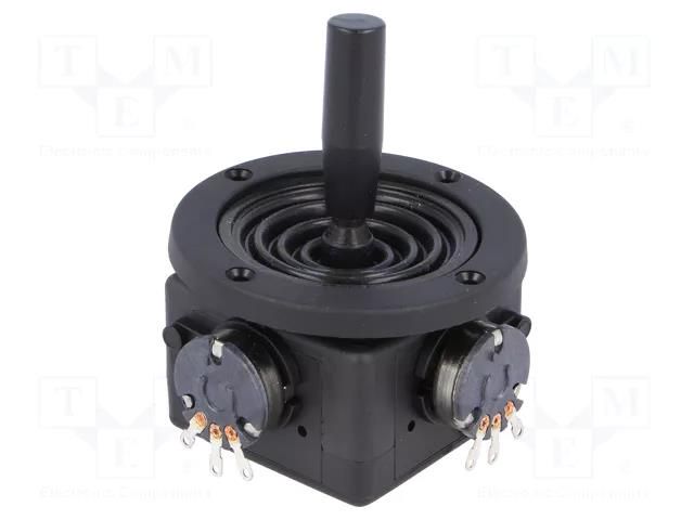 Joystick; 0÷5kΩ±5%,2- axes; Stabl.pos: 1; 5kΩ; -10÷80°C; ±5% OMTER TYXN OM200B-M2