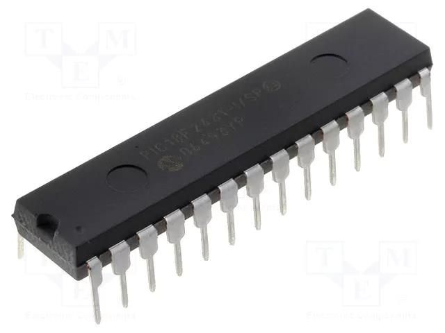 IC: PIC microcontroller; 16kB; 40MHz; A/E/USART,LIN,SSP; THT; tube MICROCHIP TECHNOLOGY PIC18F2431-I/SP