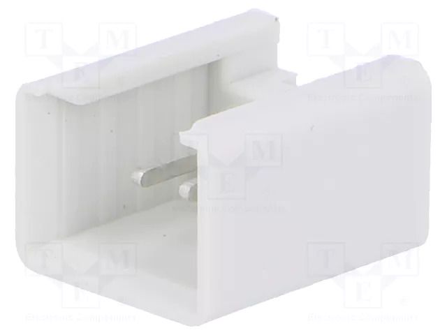 Connector: IDC; socket; male; PIN: 2; P1100; straight; THT; 2.54mm TOMIC P1102