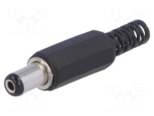 Connector: DC supply; plug; female; straight; for cable; soldering CHANGZHOU DAHUA IMP AND EXP (GROUP) CO PC-2.1/5.5