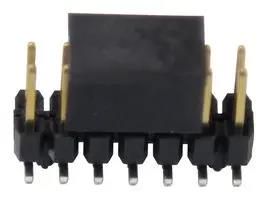 PIN HEADER, 14POS, 2ROW, 2.54MM, SMT TSM-107-01-L-DV-A-P-TR
