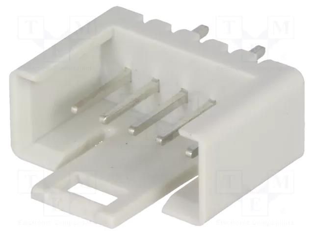 Connector: IDC; socket; male; PIN: 5; straight; THT; tinned; 2.54mm TOMIC PZ1105