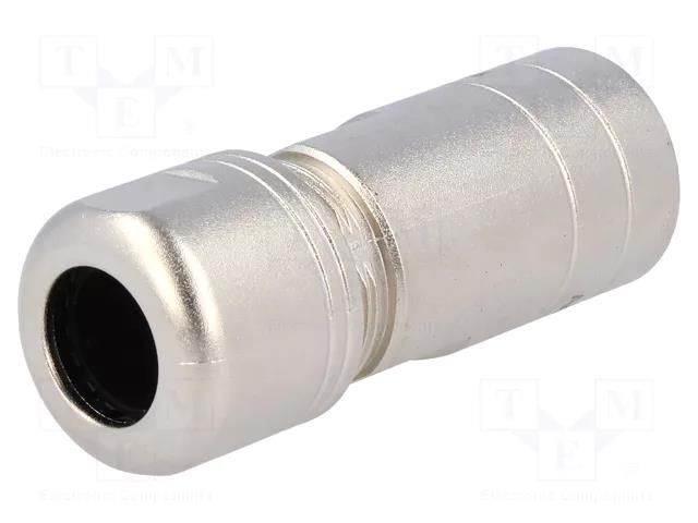 Gland; straight; size 12; metal; Plating: nickel; 12.5mm; RT360 AMPHENOL RT0L-12CG-S2
