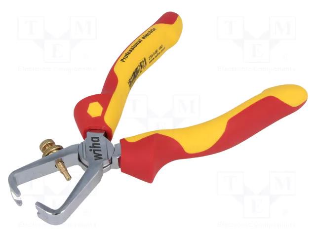 Stripping tool; Wire: round; 160mm; 1kVAC; bulk,industrial WIHA WIHA.Z55016006