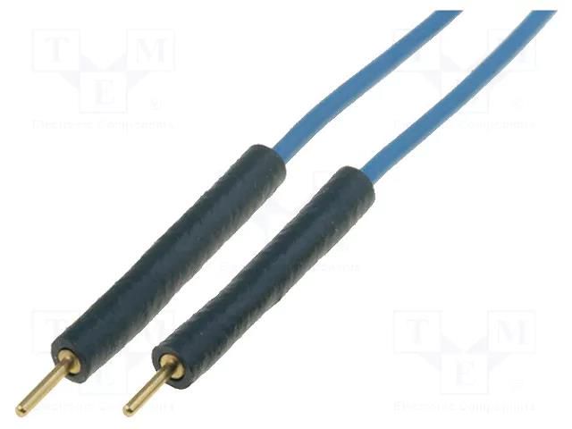 Test acces: connection cable; 2A; 70VDC; blue; 0.22mm2; 33VAC ELECTRO-PJP PJ209078MM-20BL
