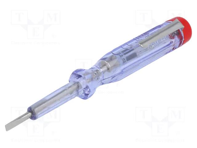 Tester: voltage indicator; 100÷250V; Blade length: 60mm AXIOMET WIN1