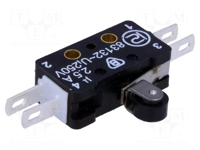 Microswitch SNAP ACTION; 2.5A/250VAC; 0.3A/220VDC; ON-(ON); IP40 PROMET WLK-10