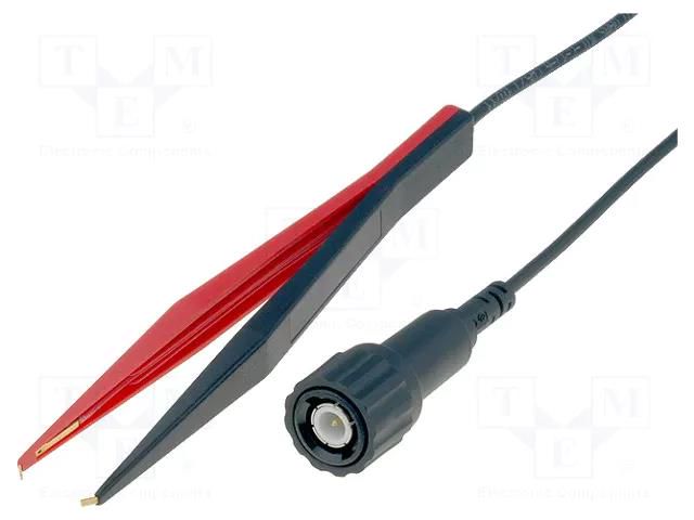 Test tweezers; 60VDC; BNC plug,test tweezers; Len: 1.1m ELECTRO-PJP PJ431