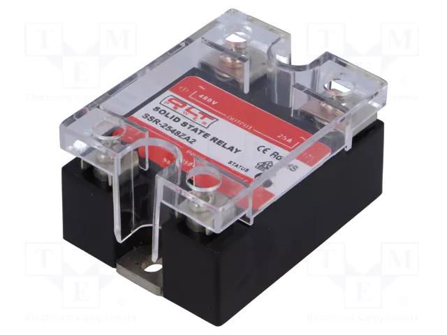 Relay: solid state; Ucntrl: 90÷250VAC; 25A; 44÷440VAC; SSR-Z QLT POWER SSR-2548ZA2