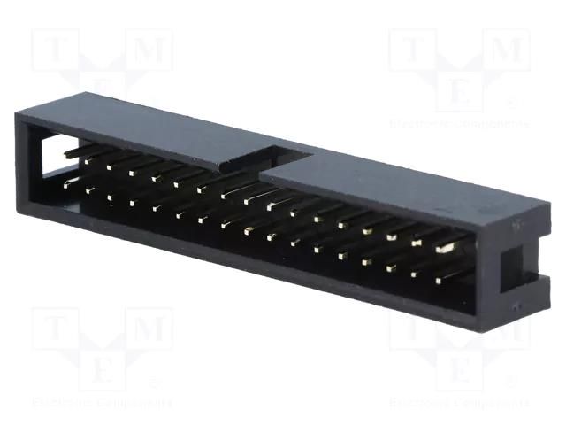 Connector: IDC; socket; male; PIN: 34; straight; THT; 2.54mm; 2x17 AMPHENOL COMMUNICATIONS SOLUTIONS T821-1-34-S1