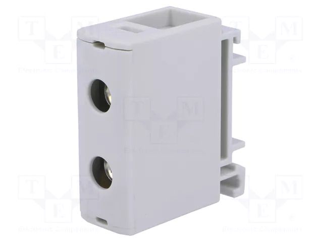 Splice terminal: rail; 160A; 1kV; screw terminal; grey; polyamide OUNEVA T021050