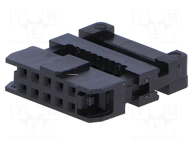 Connector: IDC; plug; female; PIN: 10; IDC; for ribbon cable; 2mm AMPHENOL COMMUNICATIONS SOLUTIONS T826110A101CEU