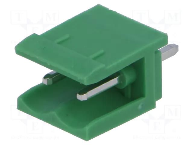 Connector: pluggable terminal block; socket; male; 15A; 300V; THT NINIGI TBG-5-PB-2P/GN