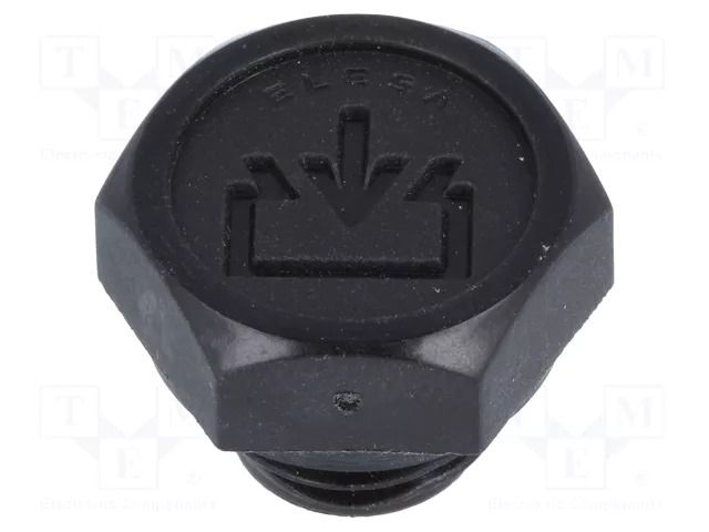 Fill plug; without side hole; Thread: G 1/4"; Overall len: 16mm ELESA+GANTER TCD.1/4