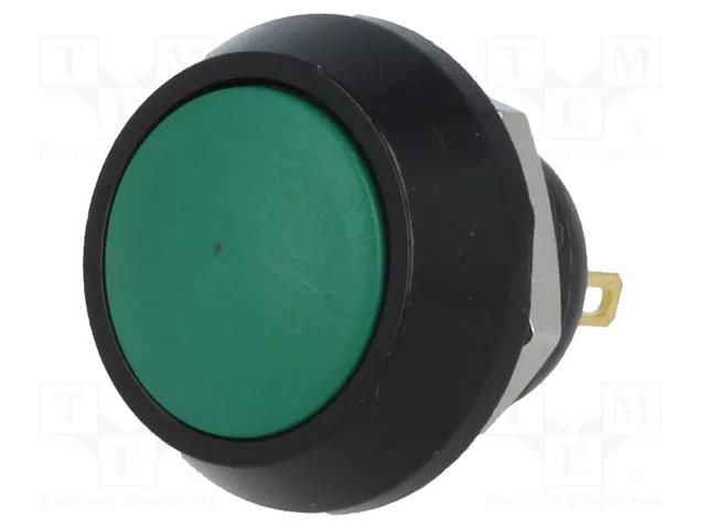 Switch: vandal resistant; Pos: 2; SPST-NO; 2A/36VDC; IP65; OFF-(ON) ONPOW V12B-12G-A