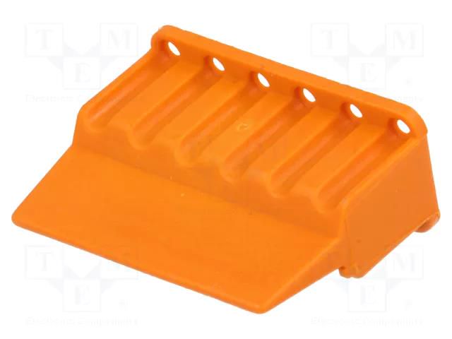 Secondary lock; female; PIN: 12; orange; DTM DEUTSCH WM12S