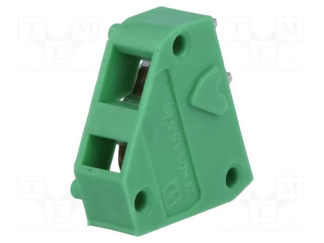 Connector: PCB terminal block; terminal; 16A; 400V; angled; tinned PHOENIX CONTACT ZFKDS1.5-5.08