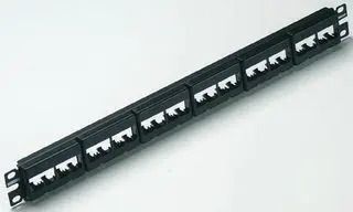 PATCH PANEL, 48PORT, 2RACK U CPP48WBLY
