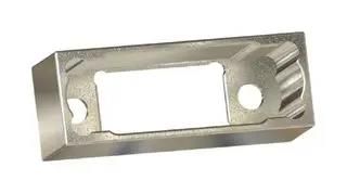 BACKSHELL METAL, PLUG, 180DEG, ALUMINIUM M80-9061602