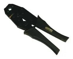 CRIMP TOOL W/DIE SET, RATCHET 47-10150