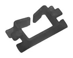 CABLE CLIP, NYLON 6.6, 10MM, BLACK 500921000