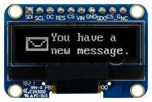 OLED GRAPHIC DISPLAY, COB, 128 X 32P, 3V MDOB128032HV-WS