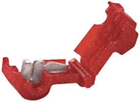 TERMINAL, TAP SPLICE, 0.25IN, QD, RED 951X-BOTTLE