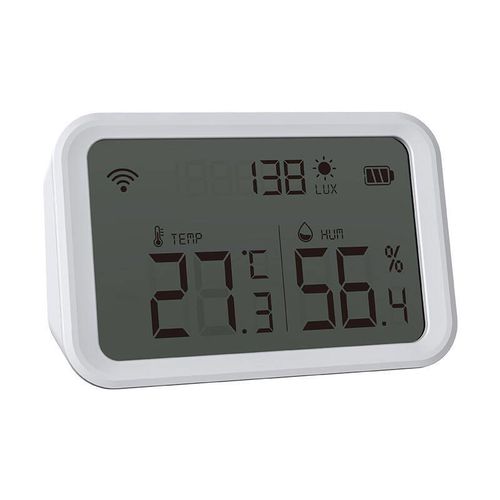 NEO NAS-TH02W Temperature and Humidity Sensor with Zigbee TUYA Display, Neo NAS-TH02W