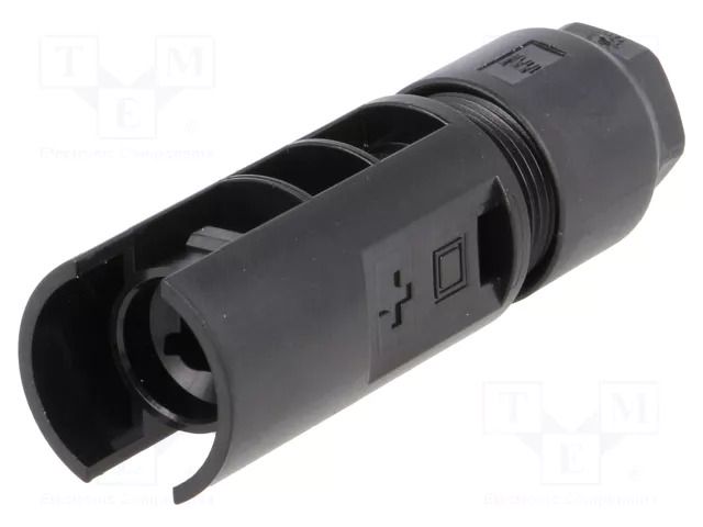 Connector: solar; plug; male; SOLARLOK; IP67; for cable; crimped TE Connectivity 1394461-3