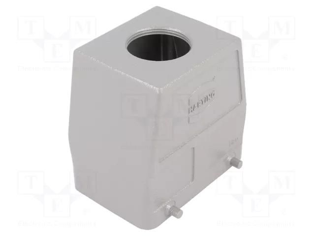 Enclosure: for HDC connectors; Han® A; size 32A (2 x 16A); high HARTING 19200320427