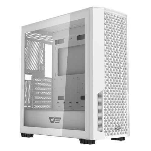 Darkflash DF2100 computer case (white), Darkflash DF2100 WHITE NO FANS