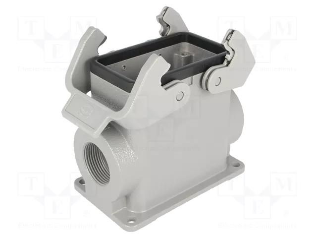 Enclosure for connectors: HDC; size 10B; Han® B; IP65; high; M25 HARTING 19300100271