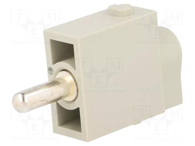 Connector: HAN; module; male; Han-Eco® Modular; PIN: 1; 1.5÷16mm2 HARTING 19410012600