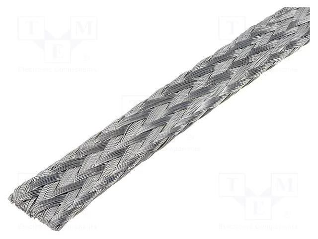 Braids; tape; Thk: 1.75mm; W: 11mm; 90A; Body dim: 24x11x0.2mm; 1m TE Connectivity PLC-90A
