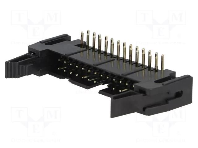 Connector: IDC; socket; male; PIN: 26; angled 90°; THT; 2.54mm; 2x13 CONNFLY AWP-26K