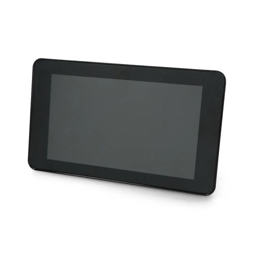 Case for Raspberry Pi 4B and Touchscreen 7" Multicomp Pro - black FAR-16566 5904422387402