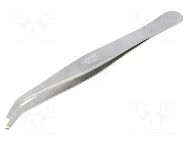 Tweezers; Tweezers len: 115mm; SMD; Tipwidth: 2mm; Blade: Ø0.8mm BERNSTEIN BRN-5-062