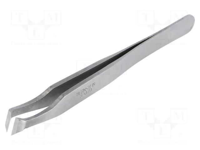 Tweezers; 115mm; for precision works; Type of tweezers: curved BERNSTEIN BRN-5-079