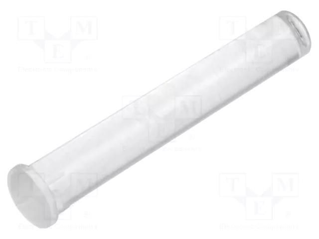Fiber for LED; Ø5mm; L: 25.4mm; round; Front: convex; straight BIVAR PLP5-2-1000