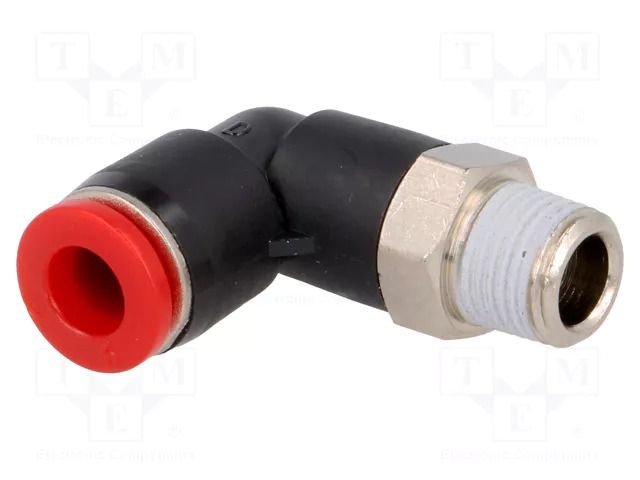 Push-in fitting; angled; PBT; Thread: BSP 1/8" NORGREN HERION C01470618