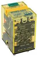 POWER RELAY, 4PDT, 24VDC, 6A, SOCKET RU4S-D1-D24