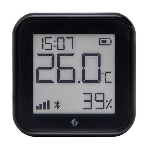 Shelly H&T Gen3 Temperature and humidity sensor, WiFi (Black), Shelly H&Tgen3Matteblack