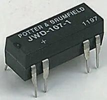RELAY, REED, DPST-NO, 100V, 0.5A, THT JWD-171-24
