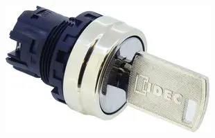 ACTUATOR, KEY SELECTOR SW/METAL, 3 POS YW4K-3A