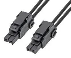 CABLE, 2P ULTRA-FIT RCPT-RCPT, 5.9" 217465-1021